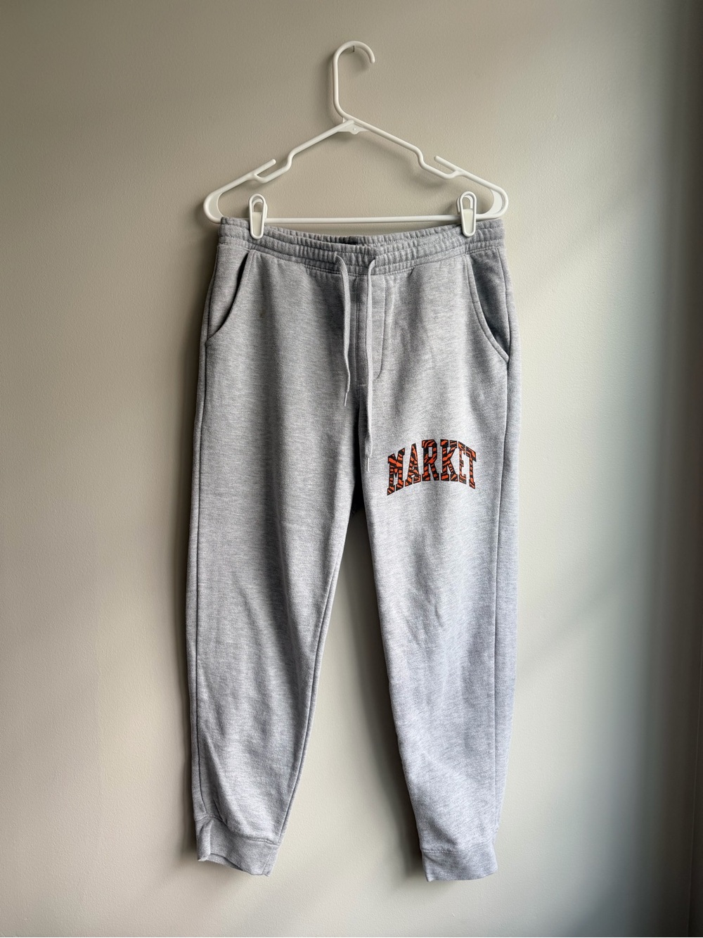 Market Light Gray Fleece Sweatpants